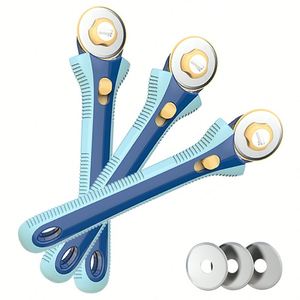 Cortador Rotatorio de 45 mm con Bloqueo de Seguridad para Tela, Cuero, Manualidades, Costura y Acolchado - Product Image 2