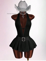Robe Courte Plissée Sexy et Tendance 2026, Couleur Unie, Coupe Ajustée, Épaules Dénudées, Dos Nu, Décolleté Plongeant en V, Effet Amincissant