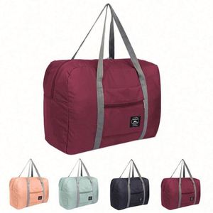 Sac de voyage pliable promotionnel en nylon imperméable et durable pour rangement de bagages, idéal pour la vente en gros - Product Image 6