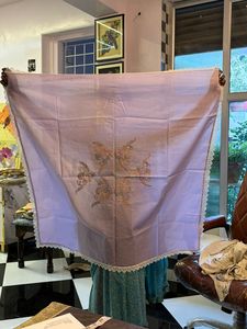 Designer Cotton Embroidered Table <b>Runner</b> Floral Design Premium Quality Table Cover For Home Restaurant Decor - Product Image 1
