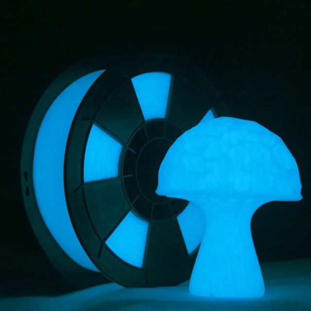 High Quality ZIRO 1.75Mm ABS PLA PETG TPU 3D Printer Filament Glow in the Dark Pla 3d Filament