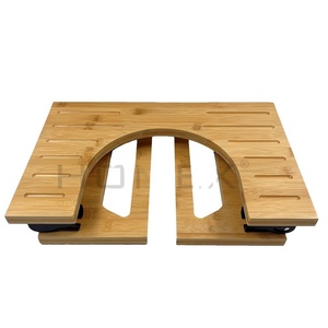 2022 <strong>Bamboo</strong> Toilet Stool Poop Stoop High Full-Squat Toilet Foot Stool Toilet Potty Stool <strong>UK</strong> - Product Image 1
