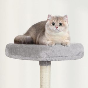 Modern Large <b>Cat</b> Toy Villa Classic Universal <b>Cat</b> <b>Scratching</b> <b>Post</b> Nest Hammock Claw Board Non-Solid Wood Climbing Frame Packaged - Product Image 3