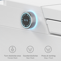 Vente directe usine – WC intelligent automatique en céramique sur pied, personnalisable, pour salle de bain