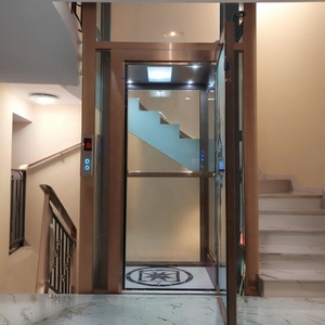Lift Rumah Tanpa Ruang Mesin (Shaftless) untuk Luar Ruangan, 2-5 Lantai, Lift Kecil untuk 4/5/6 Orang, Elevator Rumah Penumpang di Cina - Product Image 4