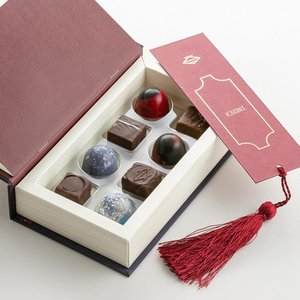 Logotipo personalizado Fechas Cubiertas de chocolate Cajas de fresas Lujo Magnético Flip Ramadan Barra de chocolate Dulces Fechas Caja de regalo Embalaje - Product Image 3