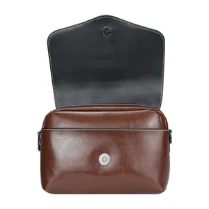 AndoBag - Bolsos Cruzados Retro de Cuero Genuino para Mujer - Bolso de Hombro y Axila para Teléfono Móvil 3125 - Product Image 3