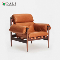 Fauteuil de détente moderne en contreplaqué de bois courbé-pour la cuisine et l'extérieur de l'hôtel Home Lounge