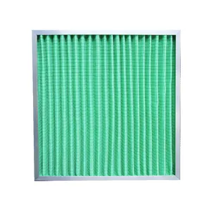 G3G4 golden supplier preminary efficiency folder air conditioner HVAC pleated panel pre air filter