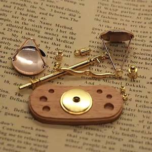 Mini Báscula de Balanza Vintage, Adorno en Miniatura, Accesorios Metálicos, Modelo de Báscula de la Justicia Antigua, Decoración Exquisita para el Hogar, Regalo para Niños - Product Image 2