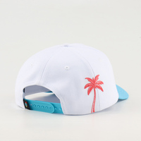 Casquettes de baseball en coton à visière incurvée bicolore, brodées, unisexes, 5 panneaux, fabriquées sur mesure en gros par l'usine