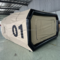 Abri de camping gonflable rapide et portable en tissu Oxford imperméable, capsule spatiale Air Zone pour l'extérieur, utilisable en toutes saisons