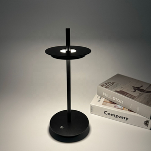 Hiện đại có thể sạc lại kiểu dáng đẹp không dây <span class=keywords><strong>USB</strong></span> sạc bàn di động ánh sáng không dây môi trường xung quanh pin hoạt động dẫn đèn bàn - Product Image 6