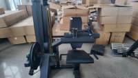 Appareil combiné professionnel Leg Curl et Leg Extension à charge par plaques pour l'entraînement de la force des ischio-jambiers et des quadriceps, équipement de fitness pour les jambes