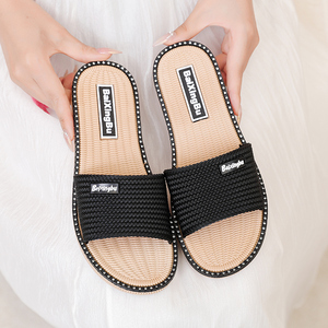 Giovani donne infradito di tendenza gli studenti antiscivolo indossano infradito piatte di fascia alta casual celebrità di Internet <span class=keywords><strong>tutto</strong></span> - Product Image 3