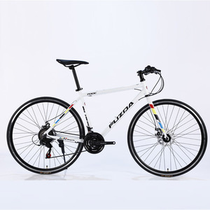 Vélo hybride Pozzia 700C, cadre rigide en aluminium, frein à disque, vélo de ville et de sport - Product Image 3