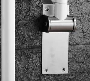 Dusch stuhl aus Edelstahl Last lager 110kg auf dem klappbaren Badezimmerbadewannen-Sicherheits hocker - Product Image 4