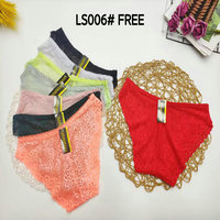 0,23 Dollar Modell CG063 Größe KOSTENLOS Stock Ready Stretchy Slips Damen höschen mit niedriger Taille Unterwäsche mit allen Farben
