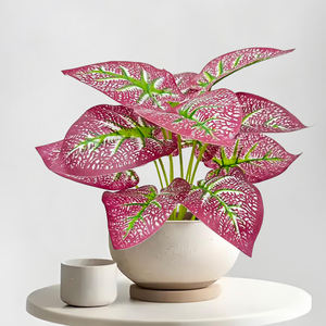 Decoración Delicada y Fresca para Escritorio, Planta Verde Artificial, Hada Pequeña, <span class=keywords><strong>Lirio</strong></span> Calla, Planta en Maceta. Decoración Verde para la Oficina - Product Image 5