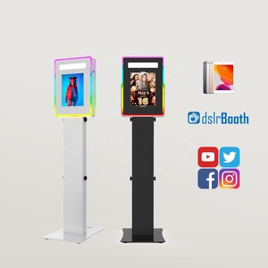 Xách tay vuông iPad Booth Vòng Booth tự động Photo Booth Head có thể tháo rời để bán hỗ trợ tùy biến với điền vào ánh sáng - Product Image 1