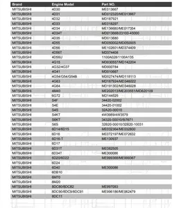 4 D30 4 D31 4 D32 4 D33 Geschmiedete Motor kurbelwellen für MITSUBISHI ME13667 ME013667 ME187921 ME018297