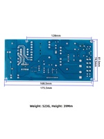 Module d'alimentation à découpage haute puissance 220V 48V 500W, carte d'alimentation industrielle isolée 48V 10A