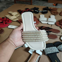 Chaussons en PU pour femmes, design tendance, confortables, respirants, été, automne, hiver, printemps, chaussures de mode