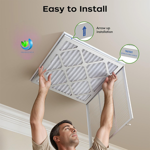 Tùy chỉnh xếp li AC lò HVAC 16x25x1 16x20x1 20x20x1 20x1 20x25x1 bộ lọc không khí merv 8 10 13 16 thay thế điều hòa không khí lọc - Product Image 6