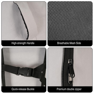 Muestra Gratuita, Funda de Transporte para Tabla de Surf, Diseño Acolchado de Espuma con Logotipo Personalizado, para Viajes al Aire Libre, Playa, Viajes, Funda Protectora para Tabla de Surf Larga - Product Image 2