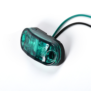 2 피라냐 LED 비즈 12V 24V LED 사이드 마커 조명 타원형 트럭 트레일러 클리어런스 테일 램프 - Product Image 6