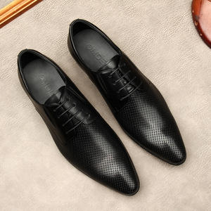 Zapatos de cuero para hombre transpirables de oficina de negocios cómodos hechos a medida de alta gama - Product Image 4