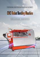 Máquina Dobladora de Barras de Acero Automática CNC Multifuncional de 4-12 mm para Fabricantes de Ingeniería de Construcción