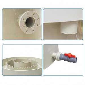 Équipement d'aquaculture en recirculation, réservoir de sédimentation vertical, filtration de l'eau pour poissons, crevettes et crabes en aquaculture - Product Image 5