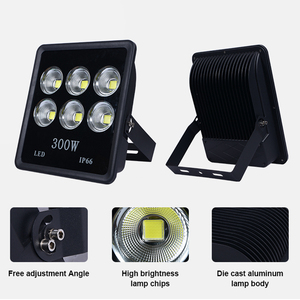 Aoruitai Chất lượng cao giá rẻ IP65 không thấm nước cảm biến chuyển động 100 <span class=keywords><strong>150</strong></span> 200 300 400 500 watt dẫn đèn lũ - Product Image 2