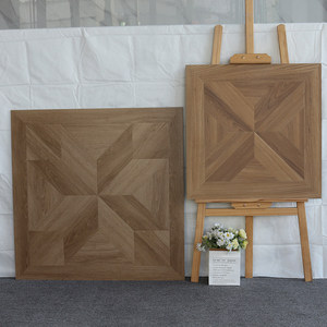 Collection de carreaux imitation bois style <span class=keywords><strong>Versailles</strong></span> : Parquet 800x800mm pour salon et carreaux rétro 600x600mm pour chambre - Product Image 2