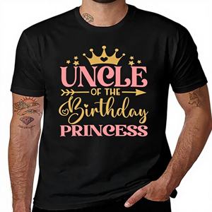 Camisa de manga corta personalizable con cuello redondo para hombre adulto-100% algodón estampado de regalo personalizado US Local POD - Product Image 1