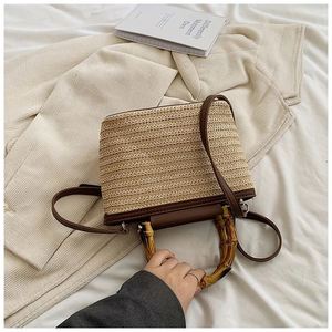 Bolso Tote Mediterráneo, Neceser de Mimbre, Pochette de Noche Italiana, Bolsos de Rafia, Marca Privada - Product Image 3