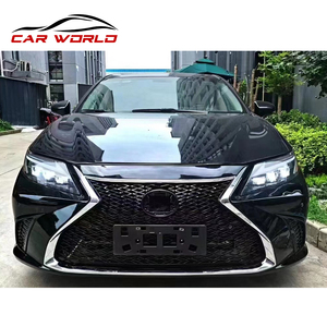 2013-2014 for 350/ES300H Front Bumper Upgrade Kit with Tow <b>Hook</b> PP Material Screw-On Installation - Product Image 4