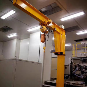 Grúa Giratoria de Pilar Personalizable con Rotación de 270 Grados, Capacidad de 250 kg, 500 kg y 1 Tonelada - Product Image 1