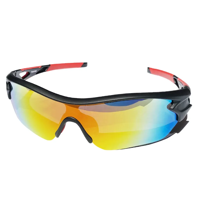 2023 Amazon new fashion uv400 sport sunglasses mens Custom logo sport glasses
