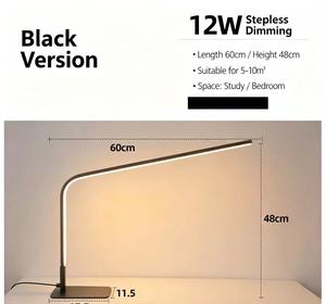 Lámpara de Escritorio LED para el Cuidado de los Ojos, Luz de Mesa Regulable para Manicura, para Salón de Uñas y Estación de Trabajo en Casa - Product Image 3
