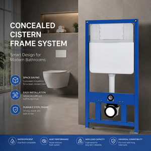 Inodoro Inteligente Moderno <span class=keywords><strong>de</strong></span> <span class=keywords><strong>Pared</strong></span> con Cisterna Oculta y Diseño <span class=keywords><strong>de</strong></span> Doble Descarga para una Instalación que Ahorra Espacio en el Baño - Product Image 3