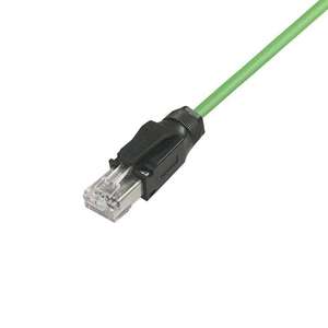 Câble de liaison caméra industrielle OEM CAT6 8P8C Ethernet RJ45 avec gaine en PVC et blindage tressé - Product Image 2