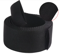 Manchon thermorétractable tressé en PET 2:1, manchon thermorétractable tressé ignifuge, manchon en tissu polyester flexible