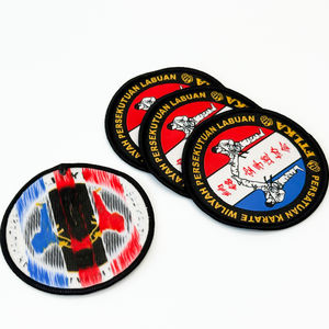 เสื้อผ้า หมวก ปักโลโก้ตามสั่ง แพทช์ทอแบบยั่งยืน แพทช์รีดติดด้วยความร้อน - Product Image 4