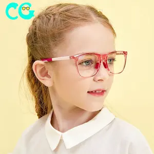 Оправа для детских очков 5206, новые компьютерные очки с защитой от синего света TR90, удобные гибкие детские очки 2020