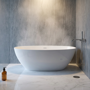 Baignoire autoportante de trempage profonde de luxe moderne RY-507 avec le <span class=keywords><strong>sauna</strong></span> infrarouge extérieur approuvé de CE/cUPC - Product Image 1