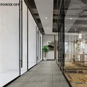 Mingtu OEM Custom Smart PDLC Switchable Privacy Glass Film Roll Electronic For Windows And Doors