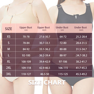 Aumento de senos Procedimiento de mastectomía Post cirugía Post-op Faja Sujetador Chaleco Etiqueta privada Logotipo personalizado Fajas Top para <span class=keywords><strong>mujeres</strong></span> - Product Image 4