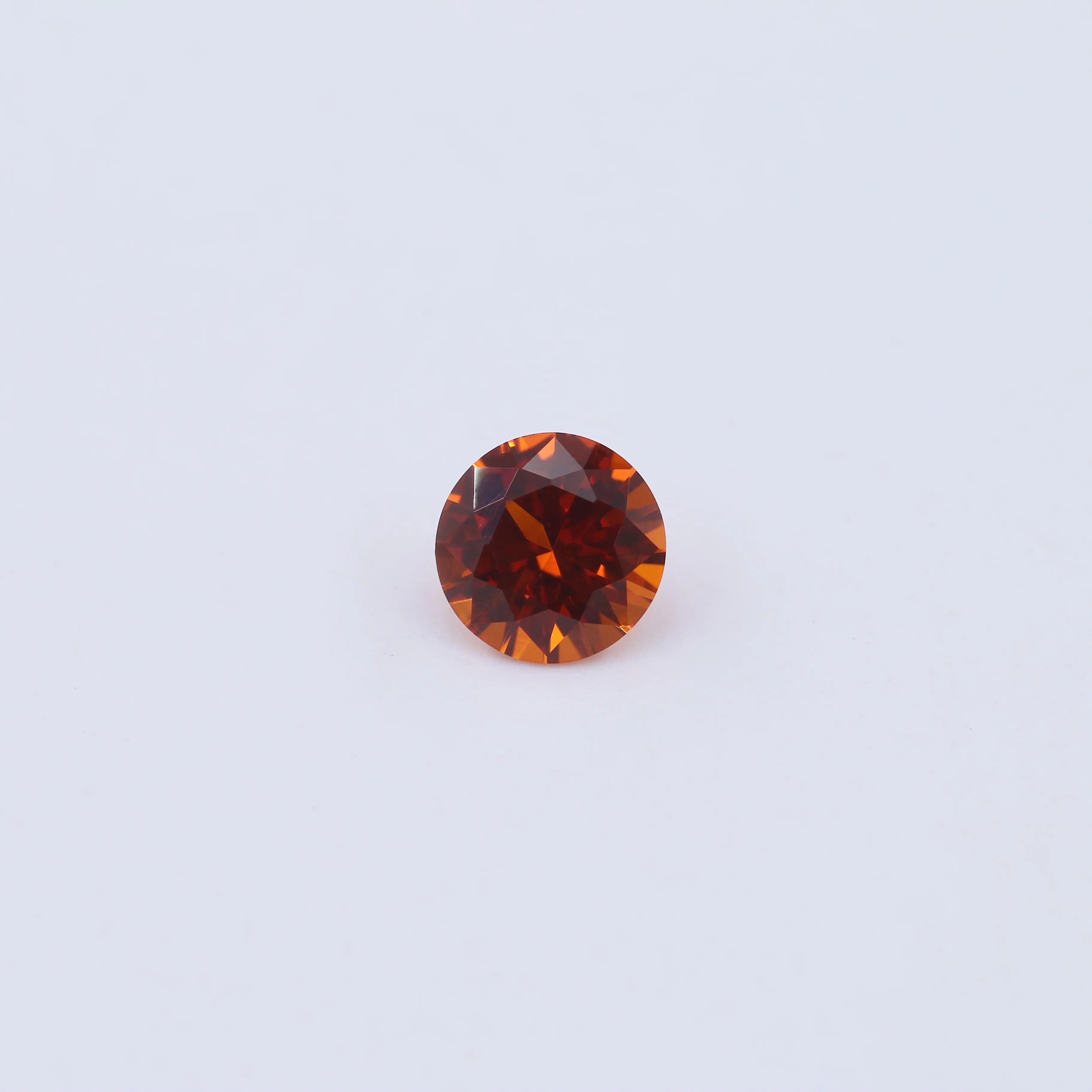 Hot Sale VD-Citrine 171#Nano Stones Round Brilliant Cut Nano Gemstone